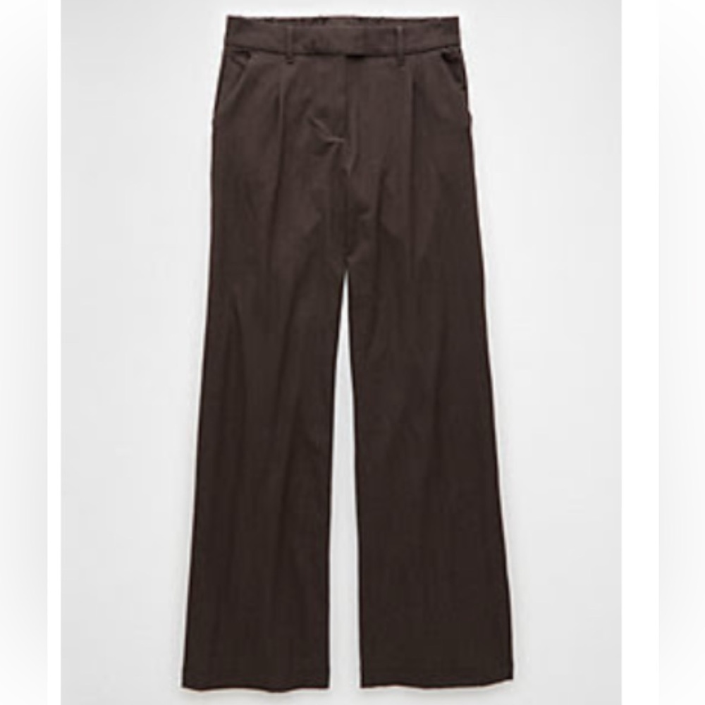 American Eagle Outfitters Olive Moss, Stretch Poppy Trouser